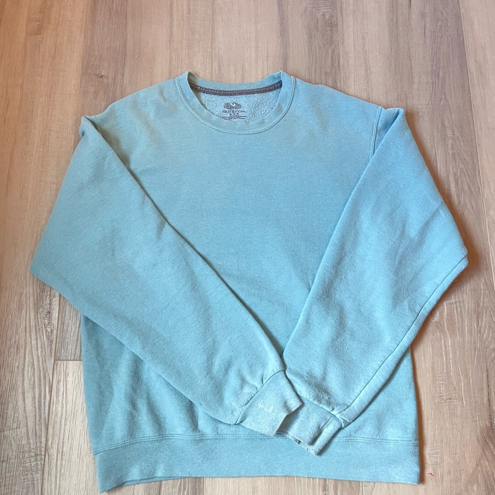 Fruit of the Loom Light Blue Crewneck Sweater